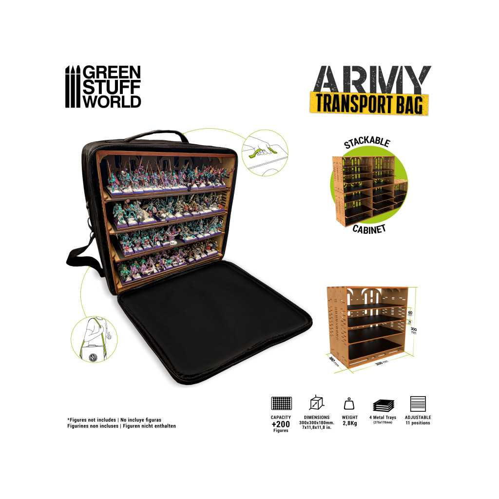 Mallette de Transport pour Figurines