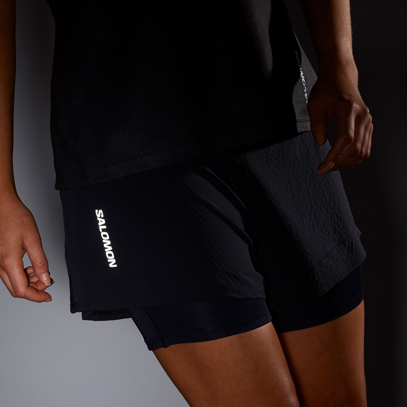 Salomon Damen Sense Aero 2in1 Shorts