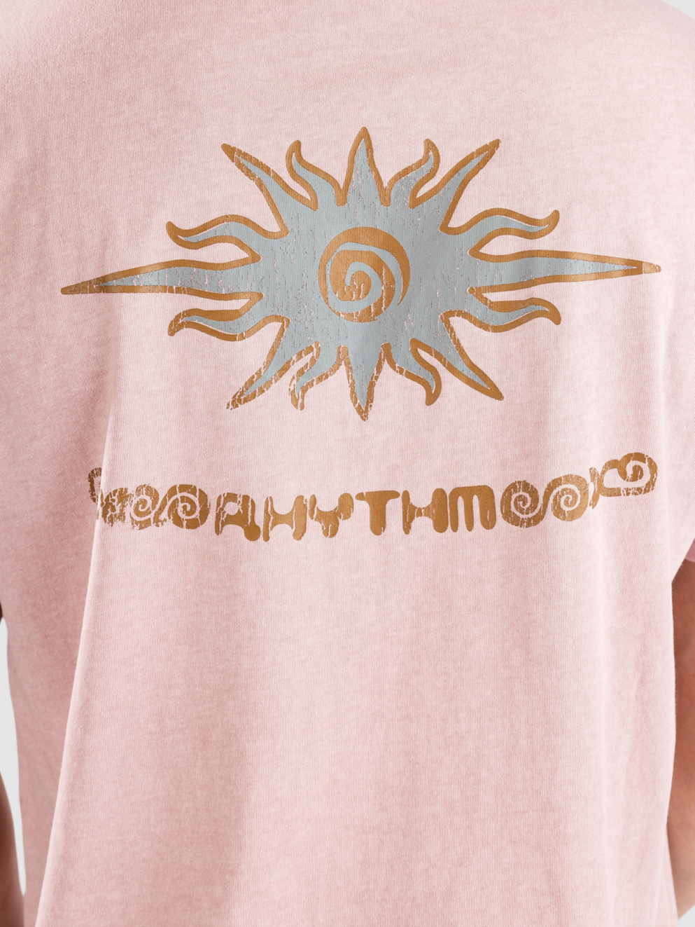 Rhythm Flame Printed T-Shirt mauve