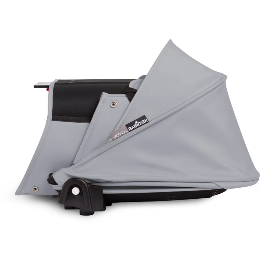 BABYZEN Kinderwagen YOYO2 0+ White mit Liegewanne Stone