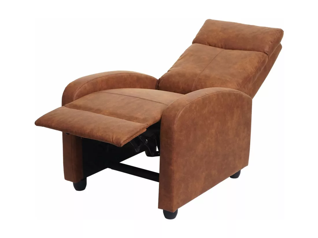 Fauteuil TV relaxation fonction tissu 69 x 54 x 77 cm 04_0006880