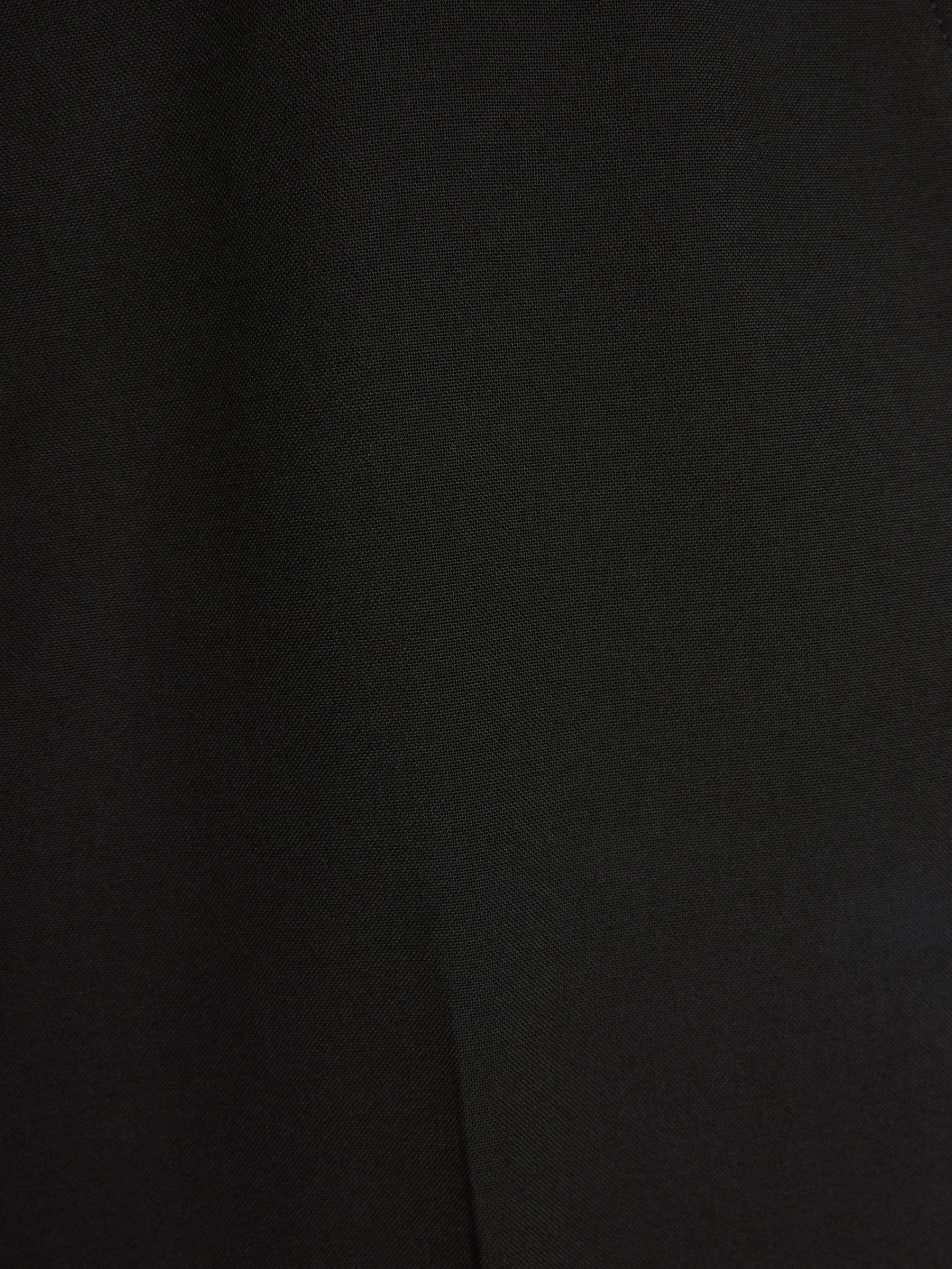 Zwart - Tailored fit - Kostuumbroeken