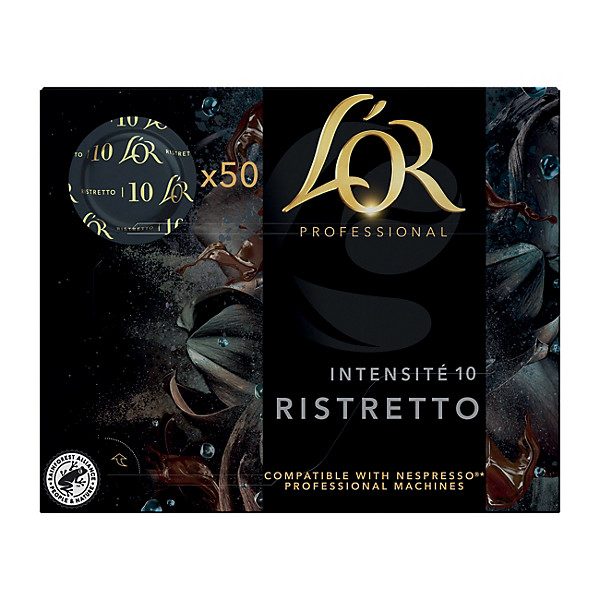 L'OR Professional Ristretto - intensité : 10 - boîte de 50 capsules