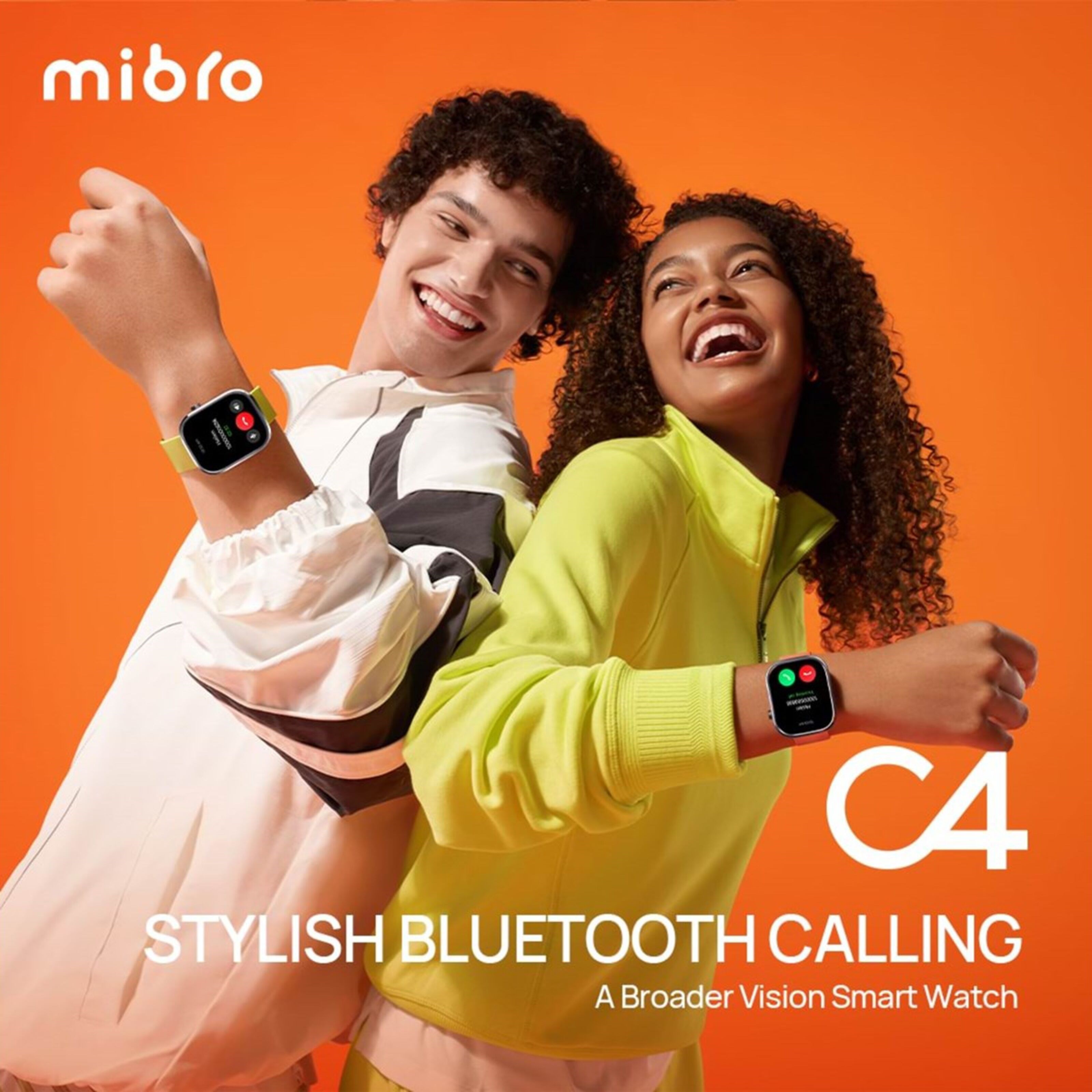 Mibro C4 Smartklokke Sølv