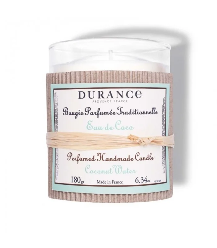 Bougie Parfumée Eau de Coco 180 gr