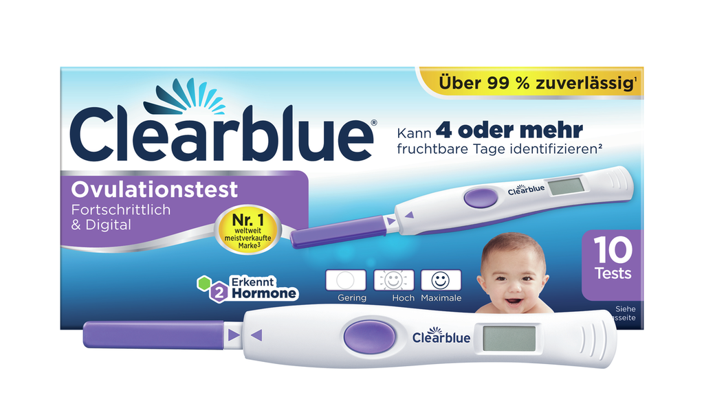 CLEARBLUE Digital Ovulationstest 10 Stk