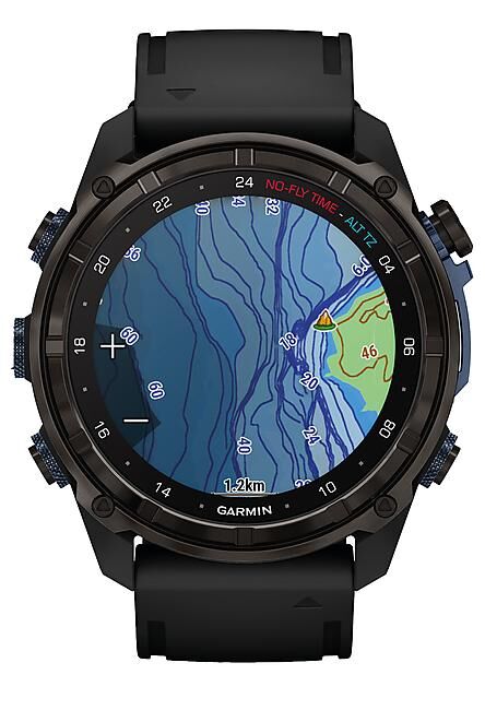 GARMIN - ORDINATEUR DE PLONGEE DESCENT MK3i BRACELET NOIR