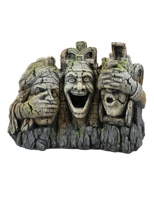 Aqua Della Horen. Zien En Zwijgen Rots - Aquarium - Ornament - 21.5x12.3x16 cm