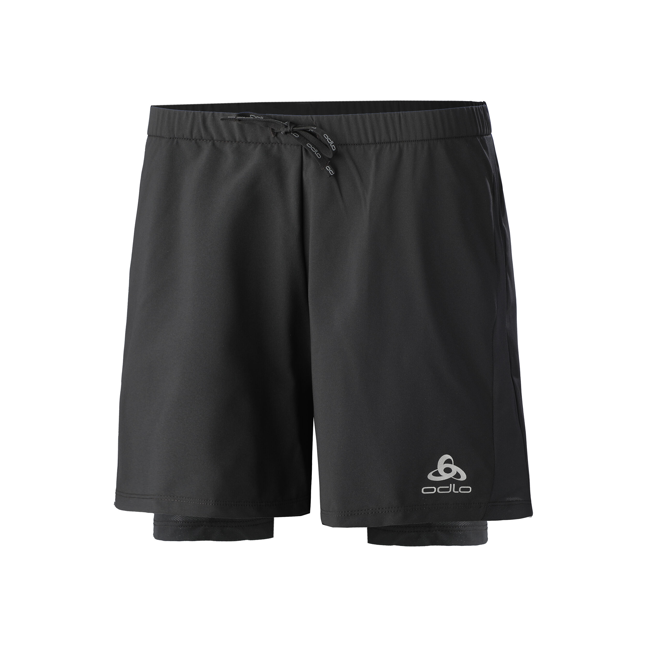 Odlo Essential 3in 2in1 Short De Running Femmes - Noir