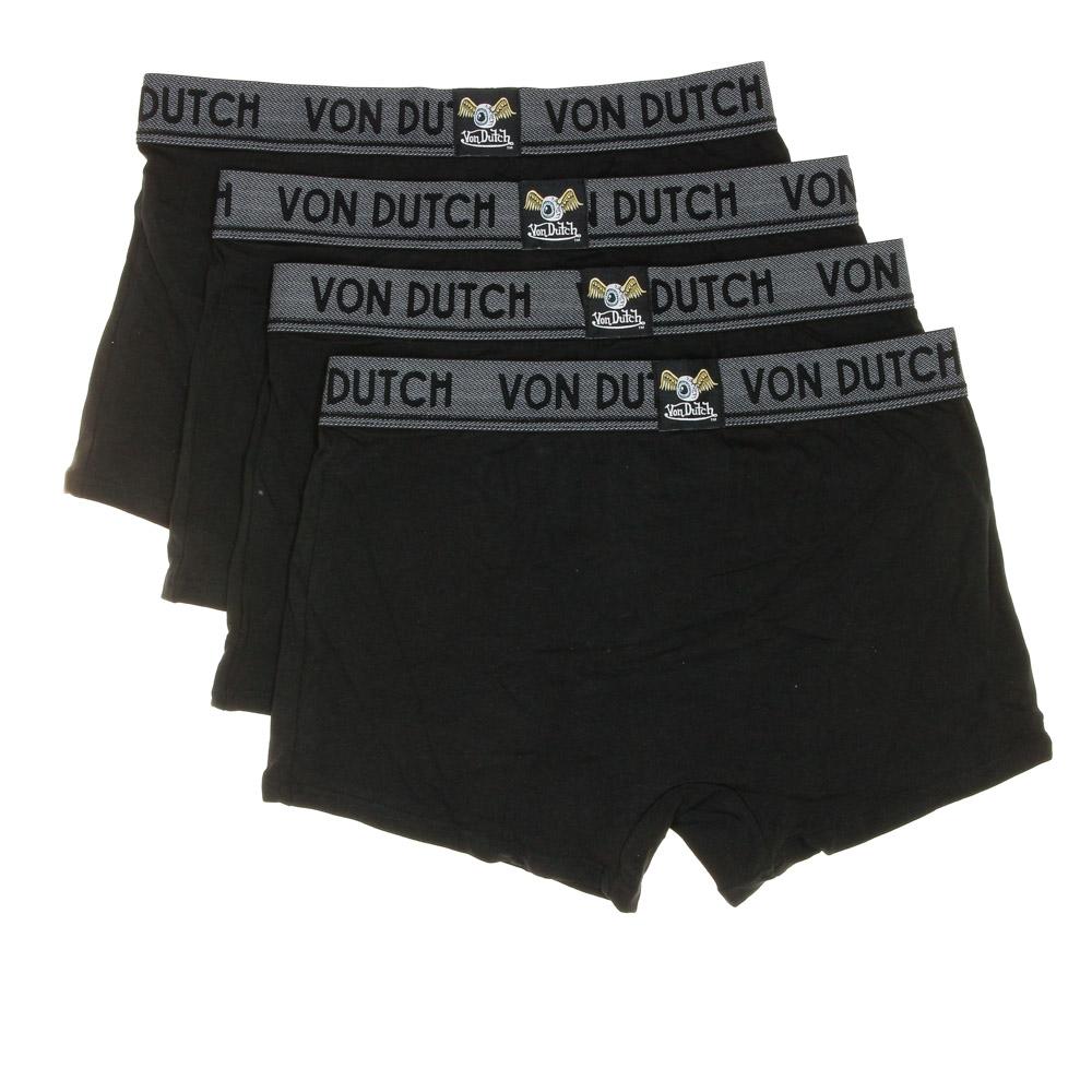 Von Dutch X4 Boxers Homme Noir Von Dutch ORIAS