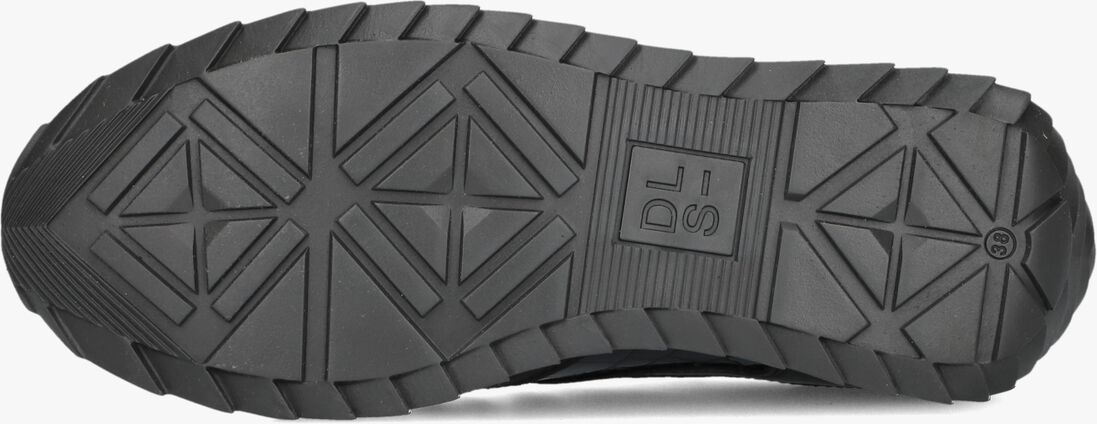 zwarte dl sport lage sneakers 6745