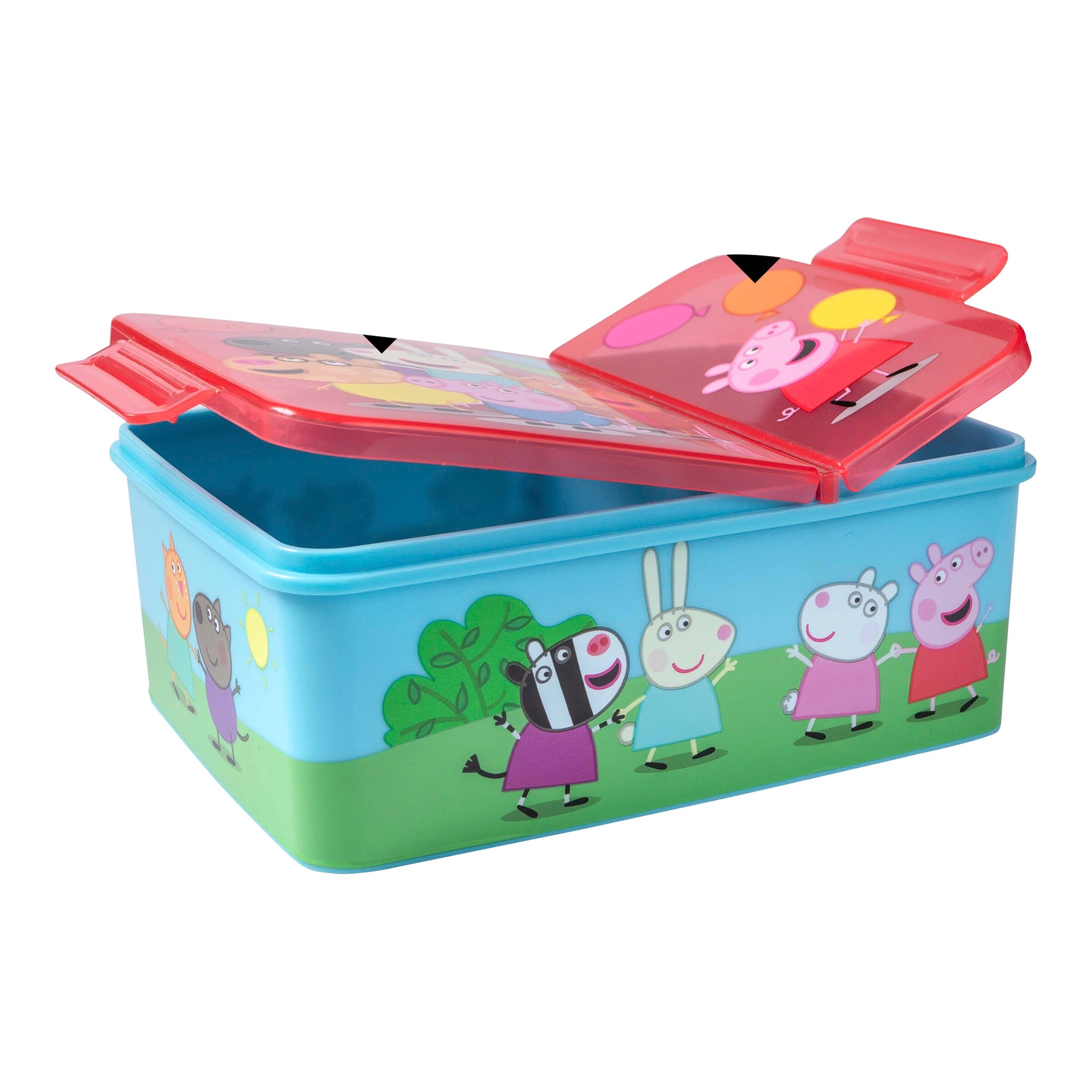 P:OS - Peppa Pig Brotdose mit 2 Fächern