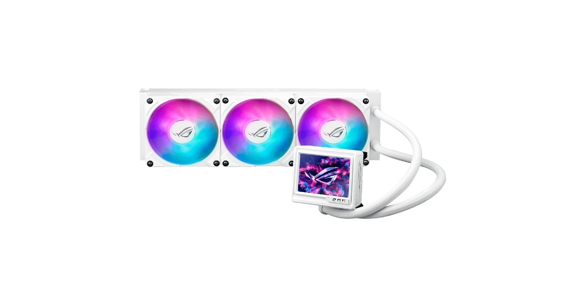 ASUSROG Ryujin III 360 ARGB Extreme White edition waterkoeling  (Wit)