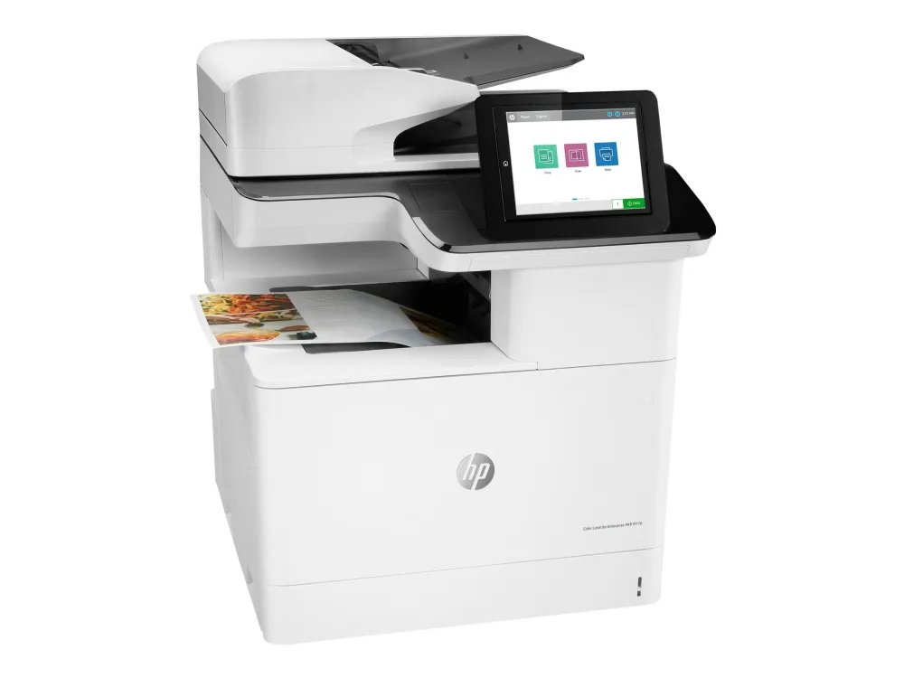 HP Color LaserJet Enterprise MFP M776dn - Multifunktionsprinter - farve - laser - 297 x 864 mm (original) - A3 (medie) - op til 46 spm (kopiering) - op til 46 spm (udskriver) - 650 ark - USB 2.0, Gigabit LAN, USB 2.0 vært