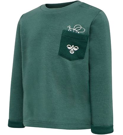 Hummel Sweatshirt - hmlHugo - Grün
