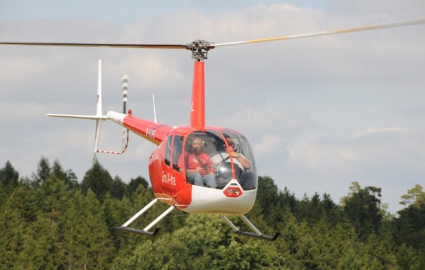 Hubschrauber Rundflug in Gießen als Geschenk
