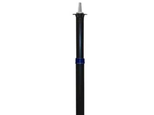 AVK DN 25-50 x 1400-2350 mm teleskopisk stikledningsgarniture, stor krave