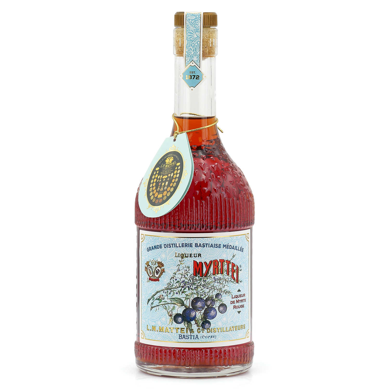 Myrttei Rouge - Liqueur de myrte rouge 30°