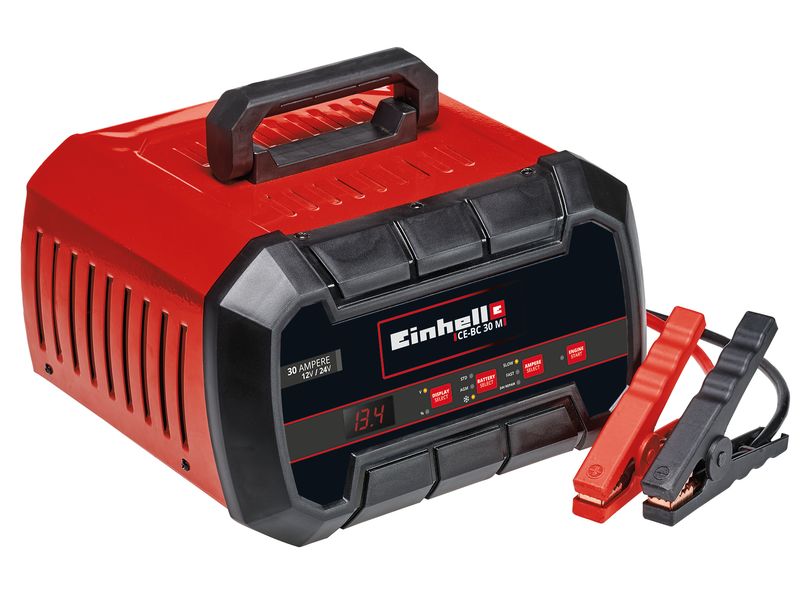 Einhell Automotive Batterieladegerät CE-BC 30 M Intelligentes Batterieladegerät mit Mikroprozessorsteuerung