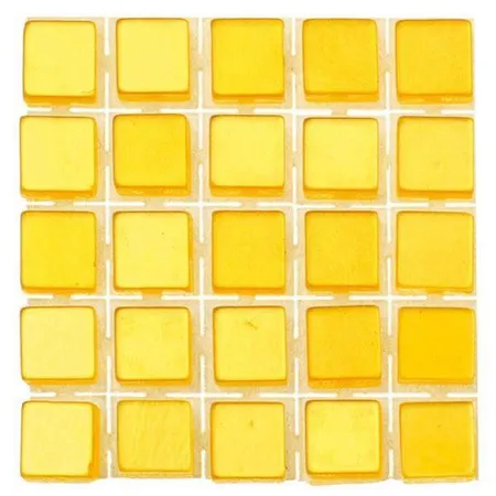 Glorex Poly-Mosaic, 5 x 5mm, gelb, 119 Stück