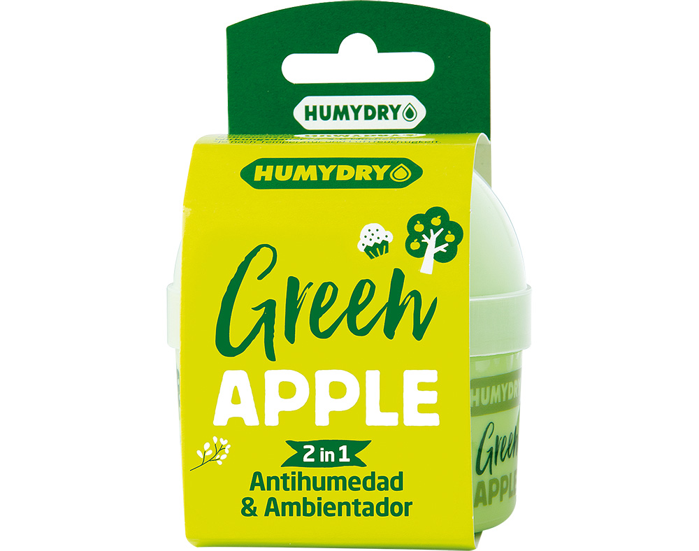 ANTI-HUMIDADE E AMBIENTADOR HUMYDRY GREEN APPLE MAÇÃ 75G