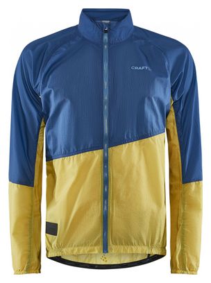 Veste coupe-vent Craft ADV Off-Road Bleu Jaune