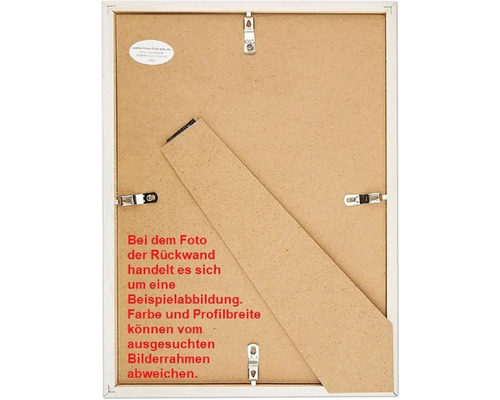 MDF fotolijst Stockholm notenhout 13x18 cm