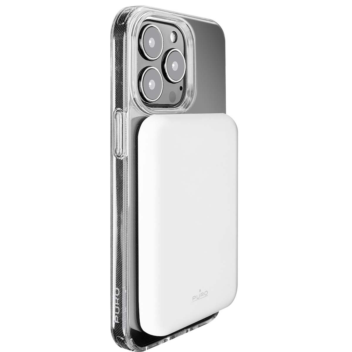 Puro MagSafe 4000 mAh powerbank (hvit)