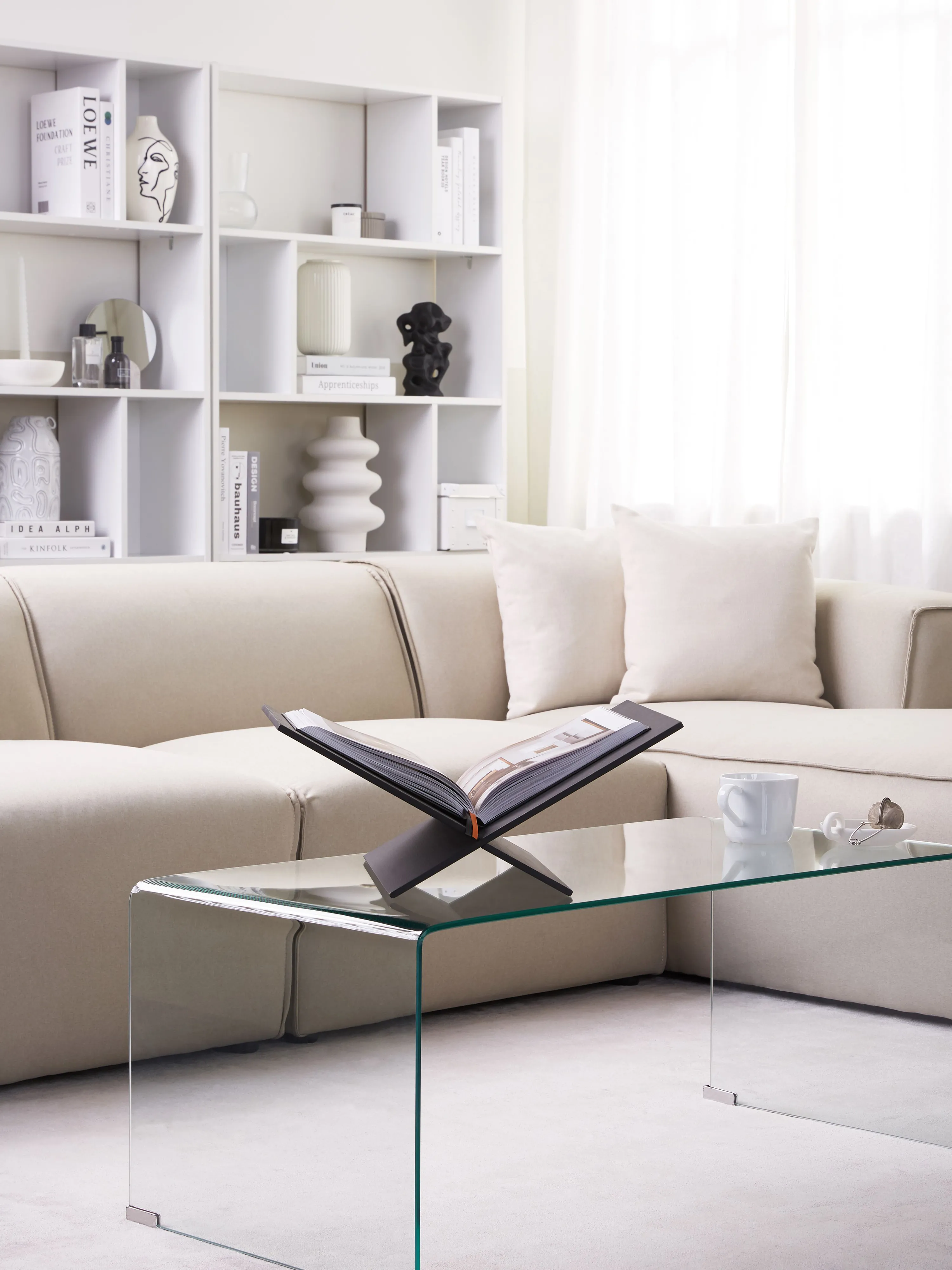 Salontafel KENDALL Veiligheidsglas Transparant