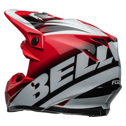Casque cross Bell MOTO-9S FLEX RAIL 2023 - Rouge