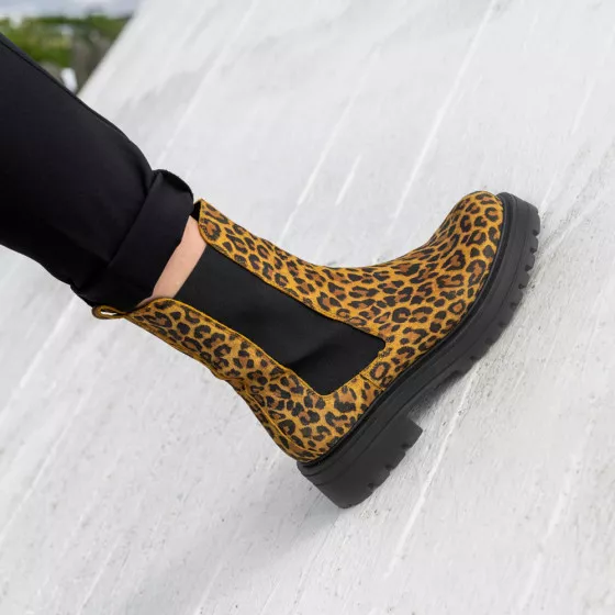 Bottines JAUNE SINEQUANONE