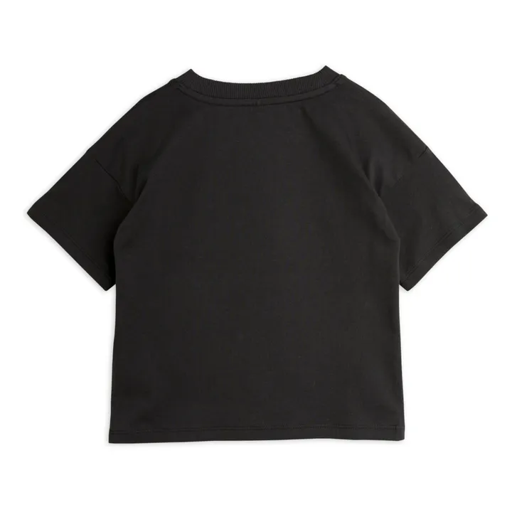 Mini Rodini T-Shirt M.Rodini Sport Coton Bio | Noir