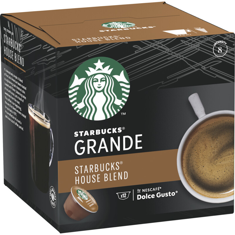Starbucks Dolce gusto compatible house blend