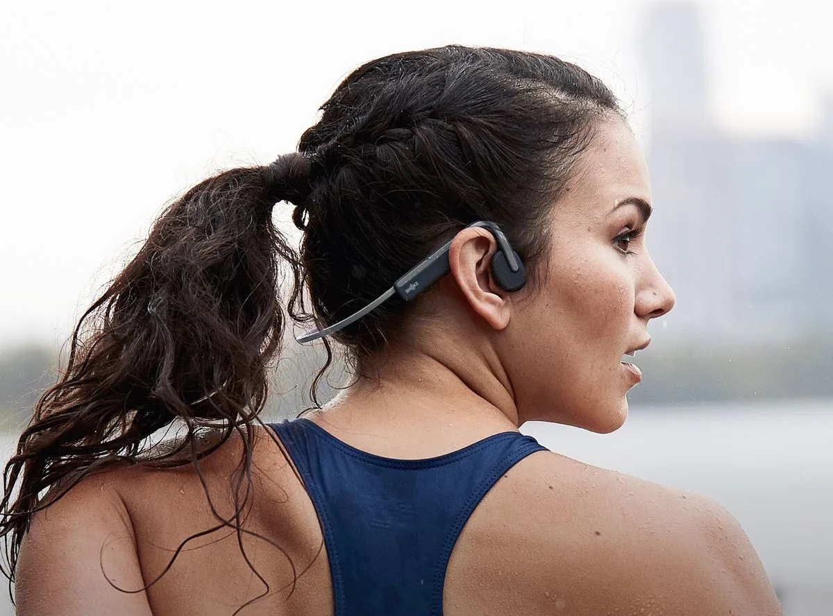 Shokz Open Move Gris Écouteurs Bluetooth