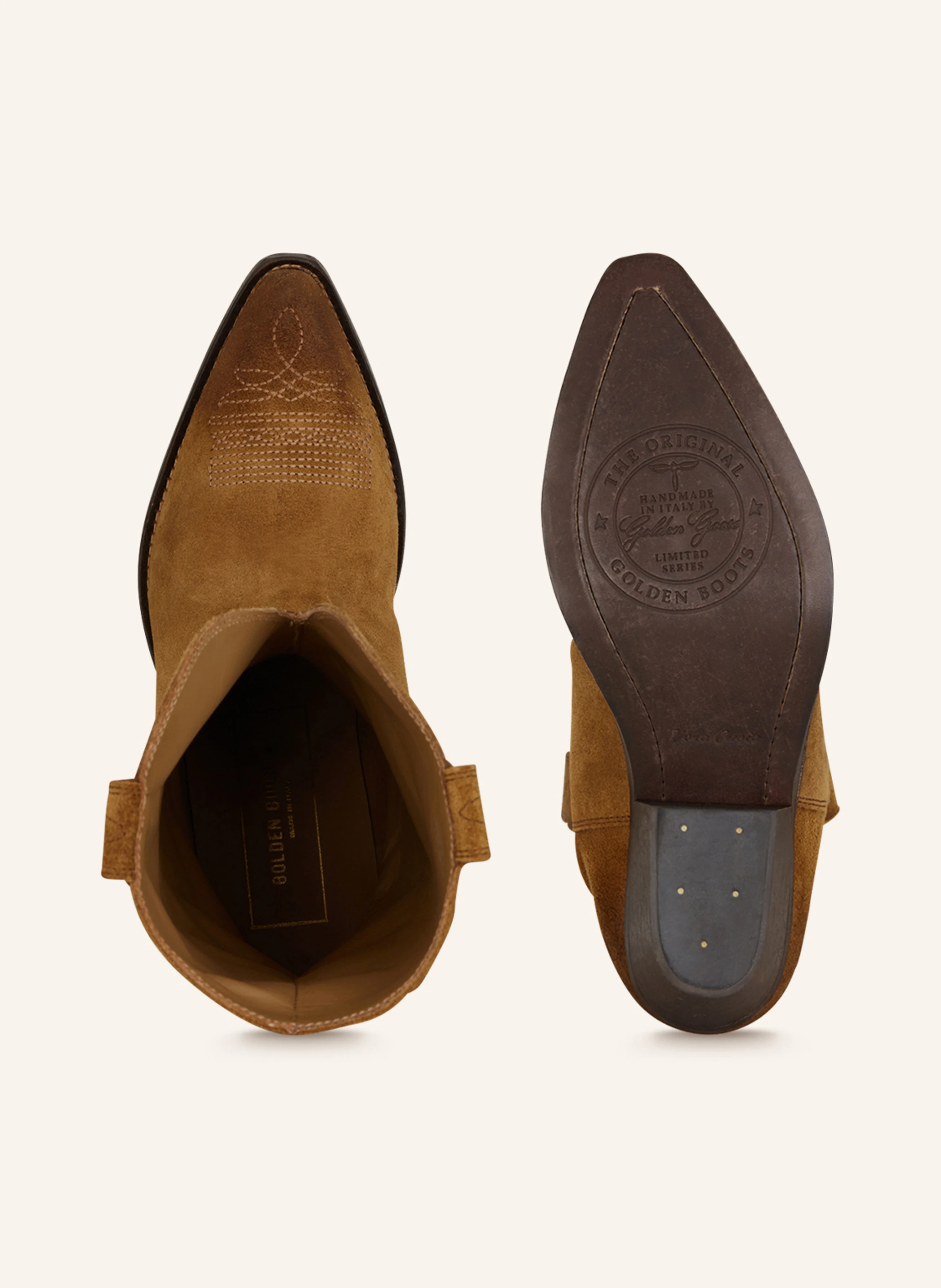 GOLDEN GOOSE Cowboy Boots WISH STAR