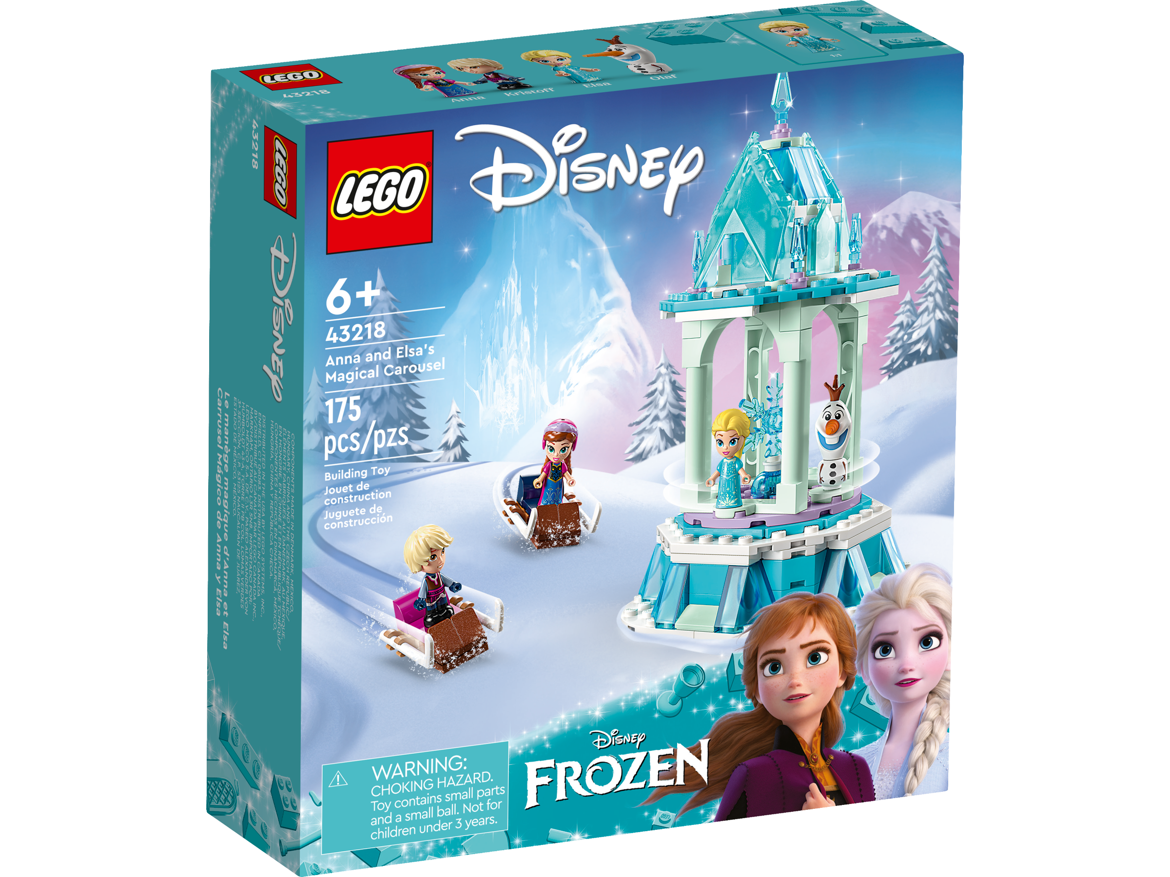 Carrossel Mágico de Anna e Elsa 43218