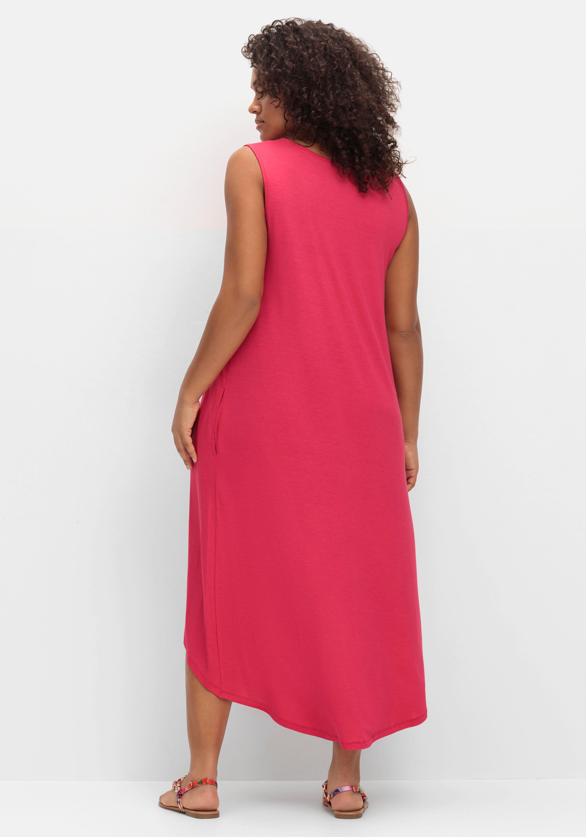 Kleid mit Taschen, im Vokuhilaschnitt