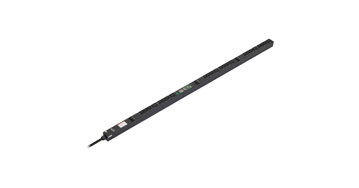 APCEPDU1232SMBO - Switched & Metered-by-Outlet PDU  (Zwart, 0U, 32A, 400V, (18x)C13 & (6x)C19, IEC60309 32A 3Fase stekker)