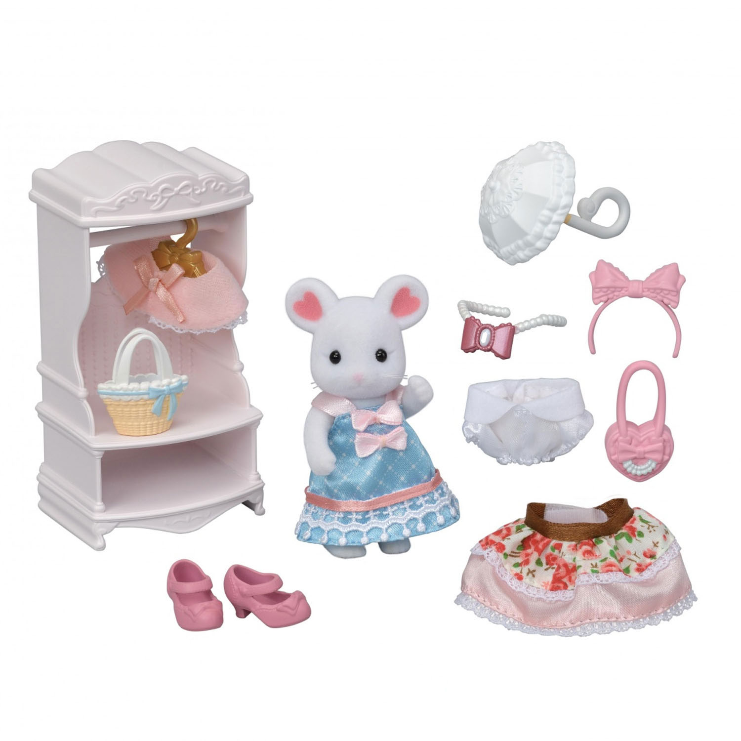 Sylvanian Families 5540 Fashion playset- Marshmallow muis
