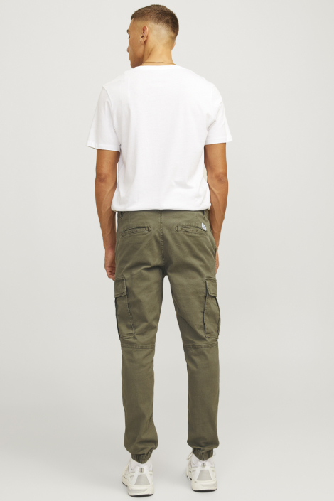 JJ Rebel groene heren broek