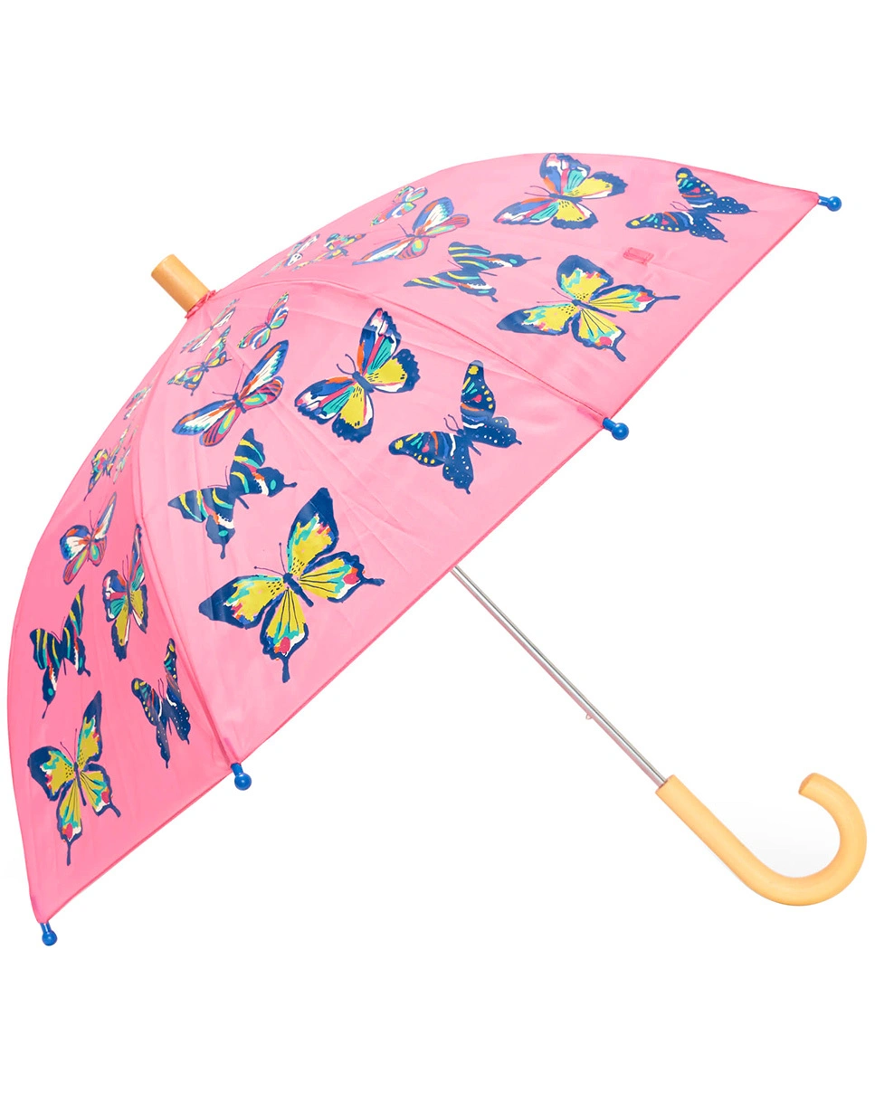Regenschirm VIBRANT BUTTERFLIES in pink