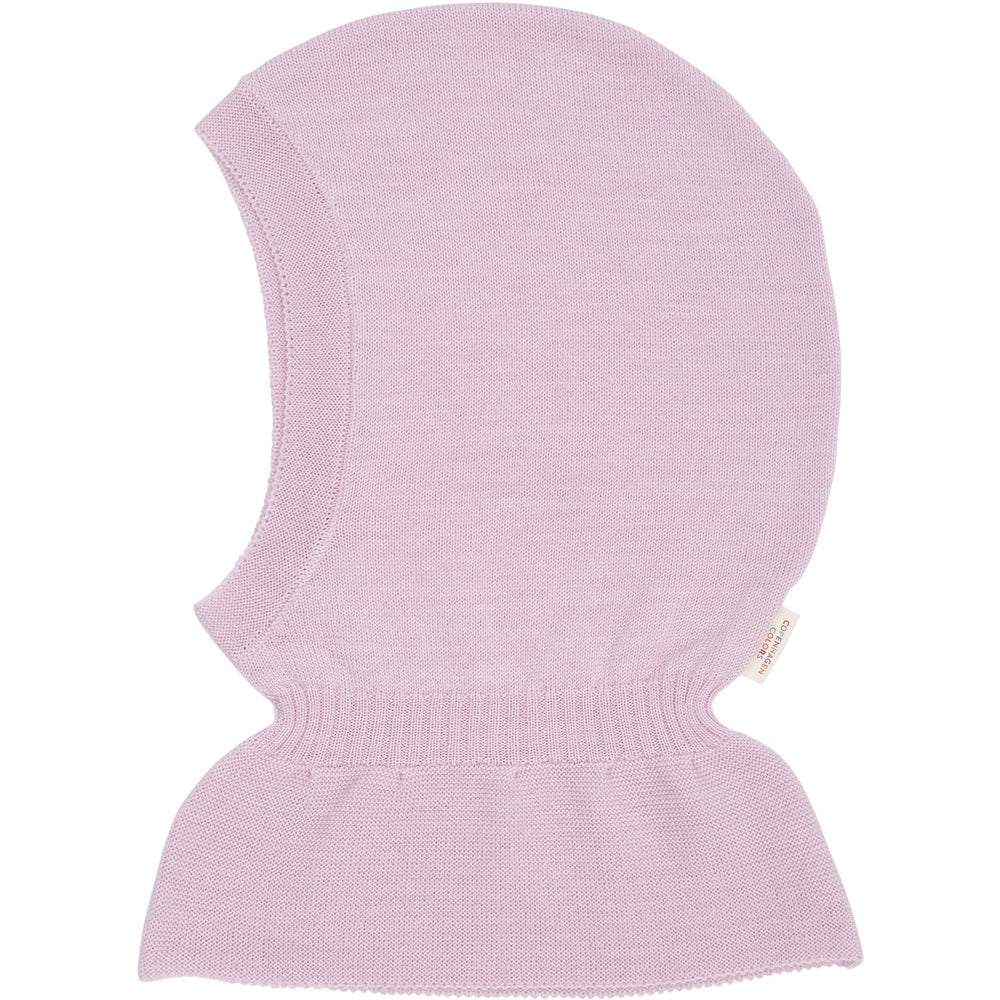 Køb COPENHAGEN COLORS Lavender Lt. Strikket Merino Elefanthue Med Flæse