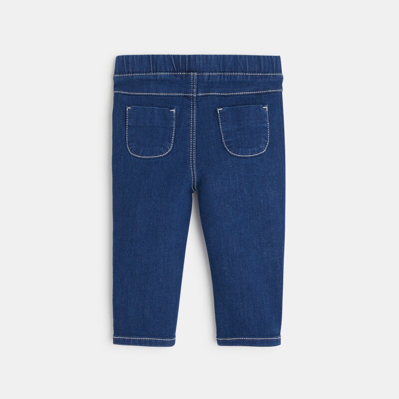 Jegging denim bleu bébé fille Bleu