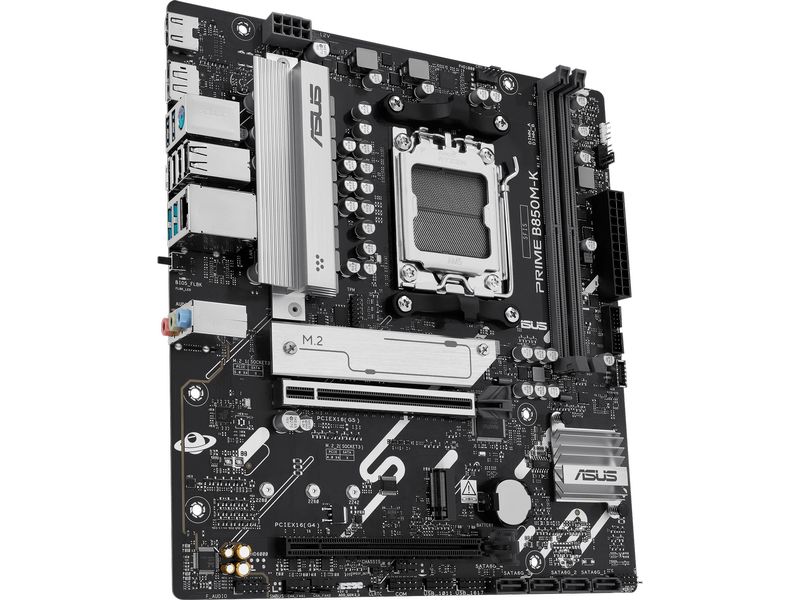 ASUS Mainboard PRIME B850M-K Micro-ATX-Motherboard mit AM5-Sockel