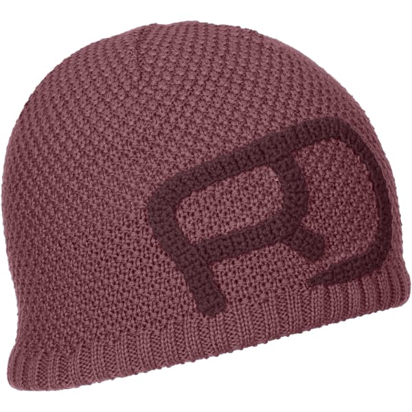 Bonnet Bandeau ski de randonnée ORTOVOX ROCK 'N' WOOL BEANIE W MOUNTAIN ROSE