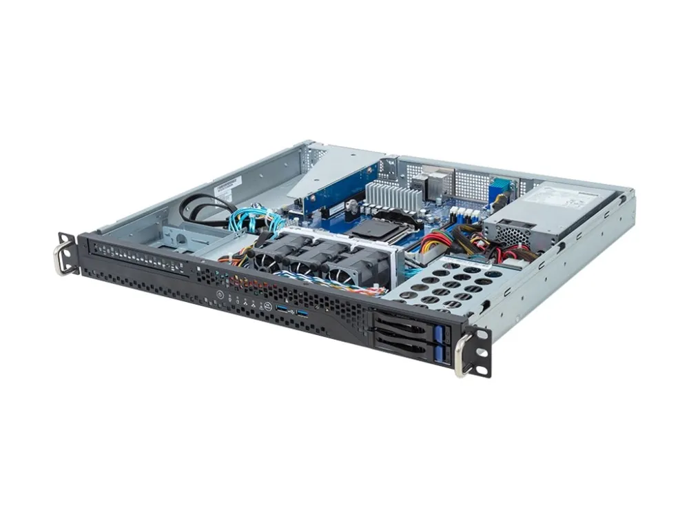 Gigabyte R113-C10-AA01 - Server - rack-monterbar 1U - envejs - uden CPU - RAM 0 GB - SATA - hot-swap 2.5