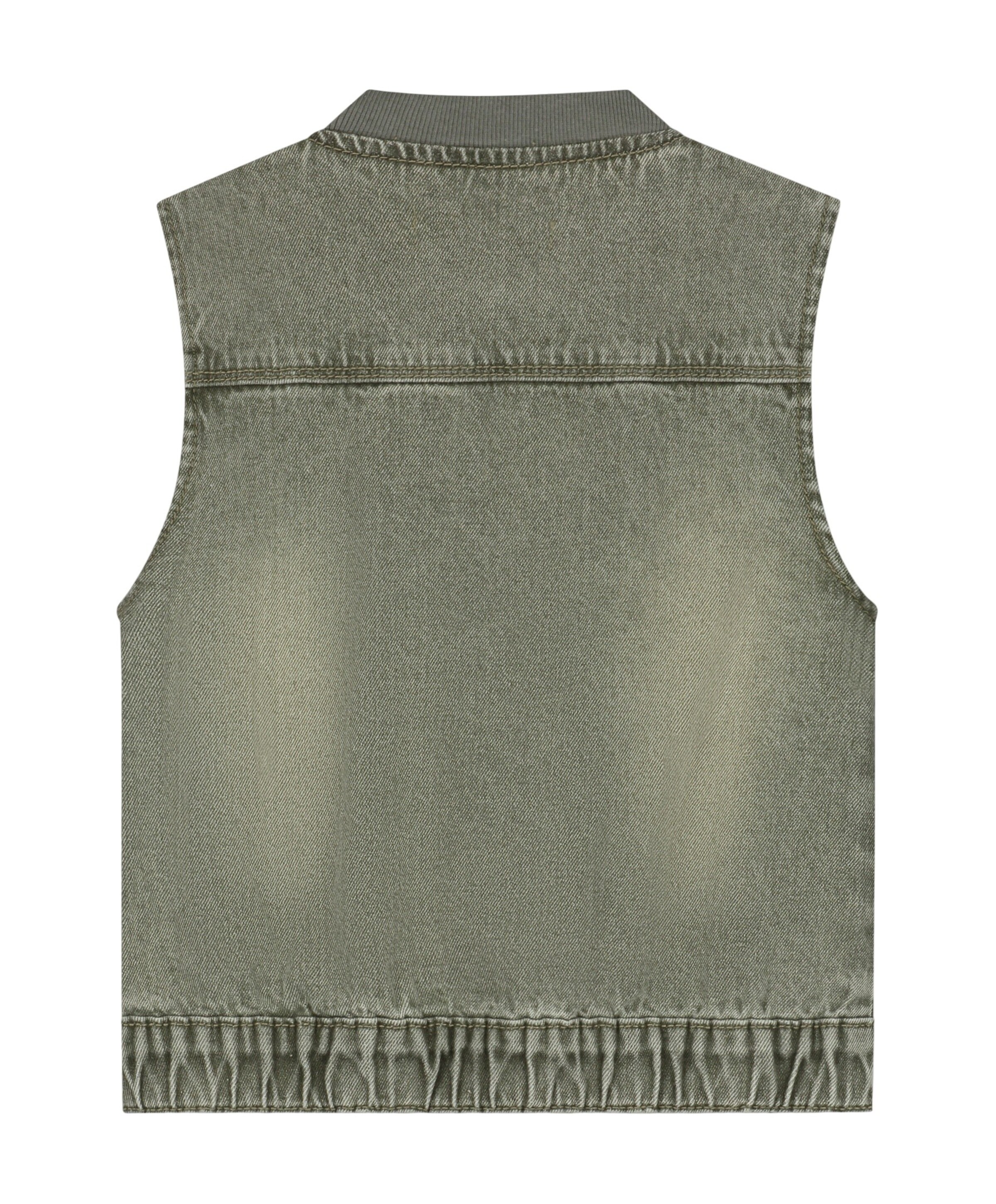 Stains & Stories Jongens bodywarmer groen