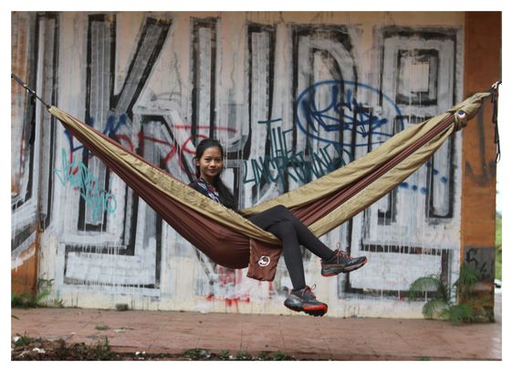 Hamac Ticket To The Moon Original Hammock Marron