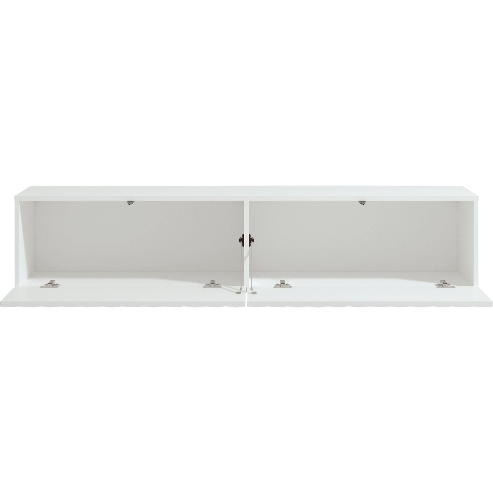 TV-Möbel Anbes Dekor weiss 154 x 32 x 42 cm