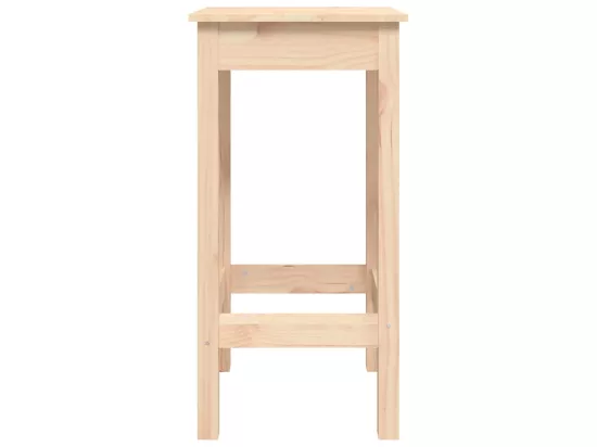 Ensemble de bar 3 pcs Bois de pin massif